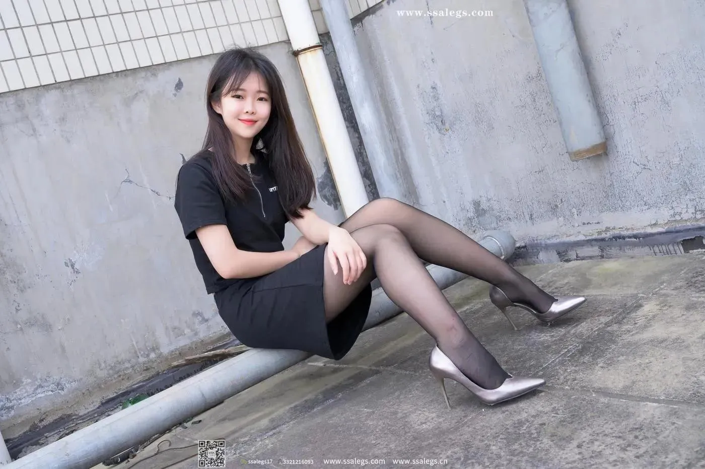 [SSA丝社]超清写真 NO.361 点点居家&天台少女[22] [45P]插图1